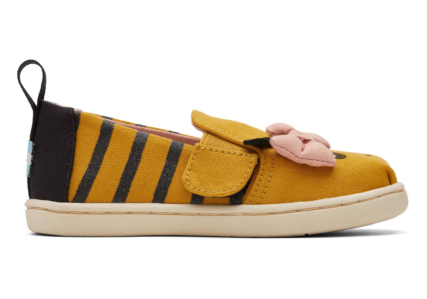 Toms Alpargata Tiny Honeybee Espadrille Yellow - Kids - 17238-OWPR